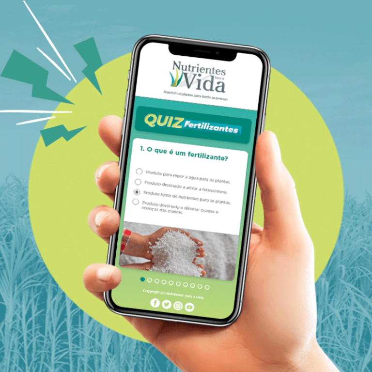 NPV lança série de vídeos respondendo dúvidas e um quiz que ressalta a importância dos fertilizantes